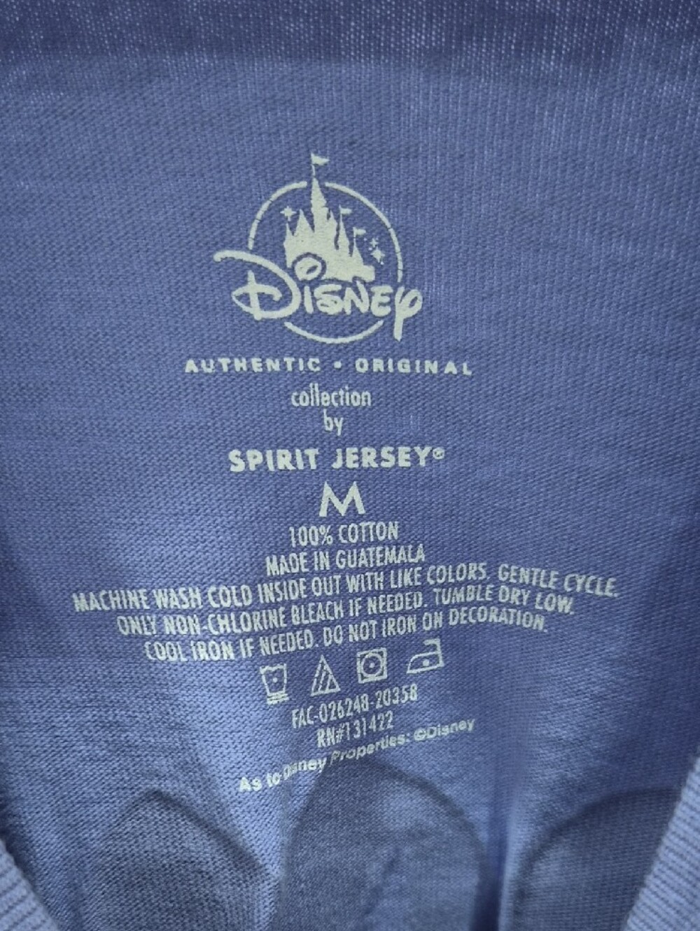 Disneyland Purple/Lavender Spirit Jersey - Picture 4 of 7